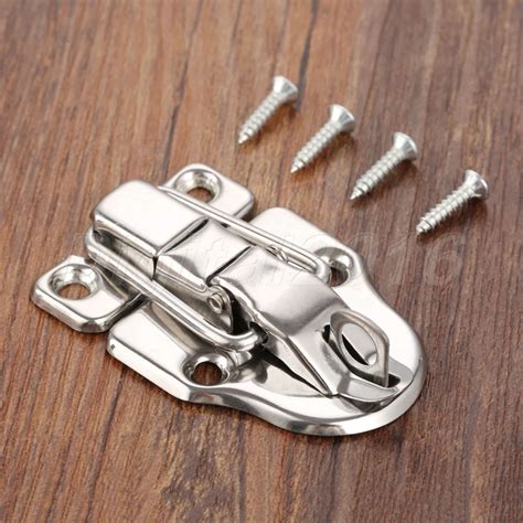 metal jewelry box clasps|box clasp with safety latch.